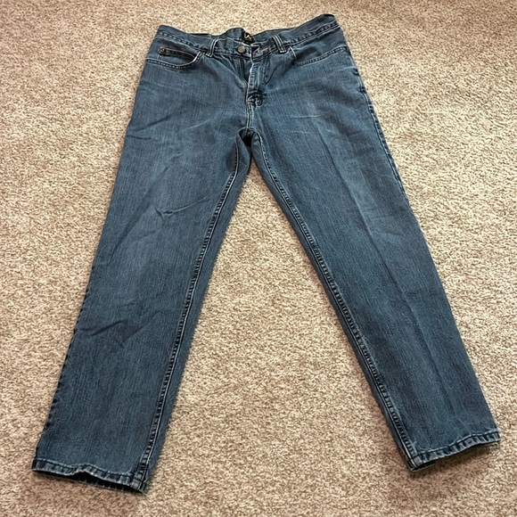 Men’s Lee Relaxed Fit Distressed Jeans 32 x 30 - Picture 1 of 16